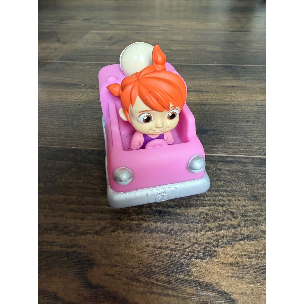 CoComelon YoYo Mini Vehicle Pink Ice Cream Truck Toy Car